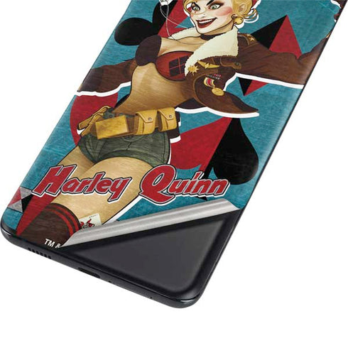 DC Comics Bombshells Harley Quinn Galaxy S21 Ultra 5G Skin